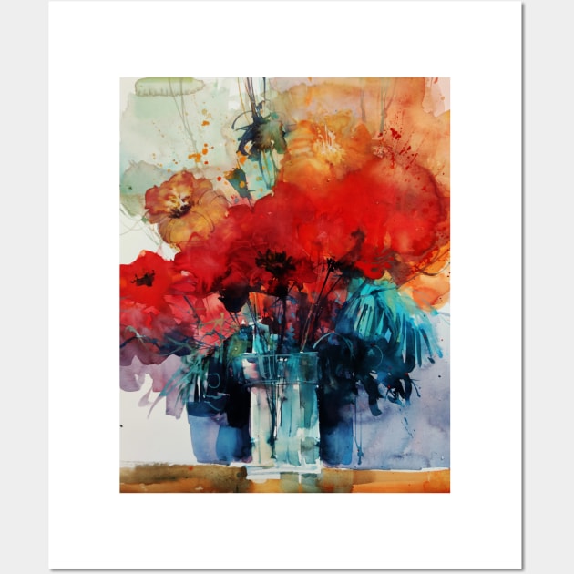 #floralexpression watercolor01 Wall Art by Floral Your Life!